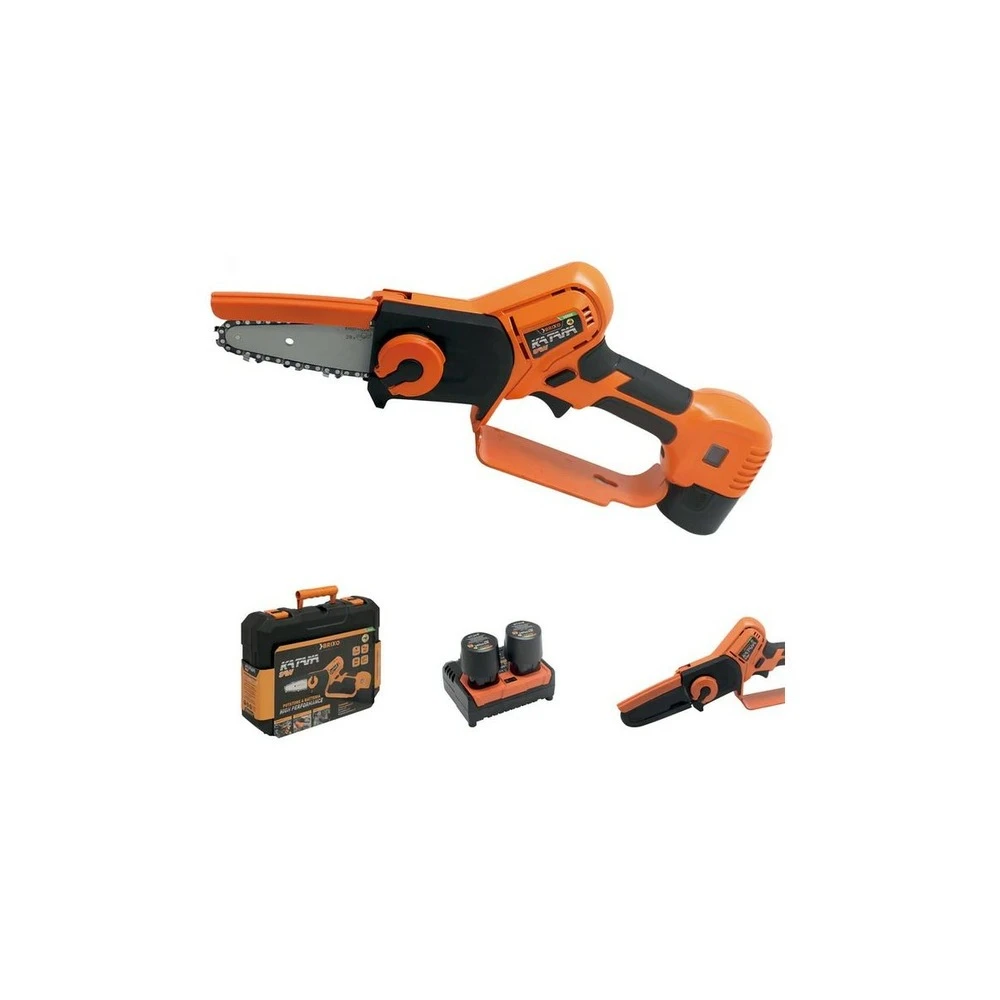 Scie D'élagage Sans Fil 10,8v 2 Batteries 2,5 Ah + Chargeur Double 300w Brixo 3 Scie D'élagage Sans Fil 10,8v 2 Batteries 2,5 Ah + Chargeur Double 300w Brixo