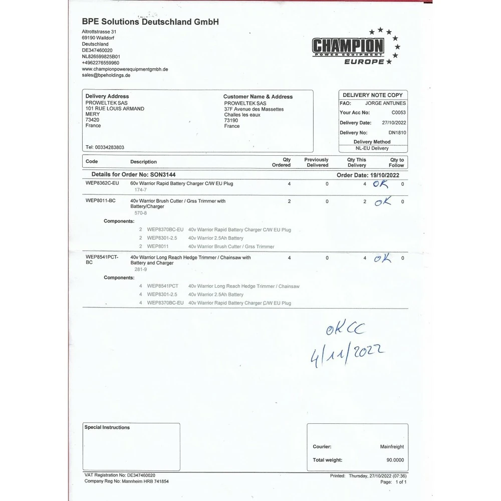 Tronconneuse Thermique 45cm3 Vito 1.95 Kw Moteur 2t - Guide-chaîne Lame 45 Cm 7 Tronconneuse Thermique 45cm3 Vito 1.95 Kw Moteur 2t - Guide-chaîne Lame 45 Cm – Image 5