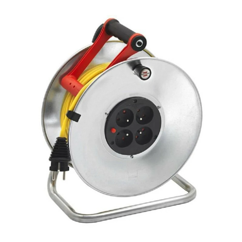 Brennenstuhl Enrouleur Silver Brico-500 50m H05vv-f 3g1.5 3 Brennenstuhl Enrouleur Silver Brico-500 50m H05vv-f 3g1.5