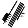 VIDAXL Tarière De Sol Avec Manche 200 Mm Et Tube D'extension 5 M Acier 2 VIDAXL Tarière De Sol Avec Manche 200 Mm Et Tube D'extension 5 M Acier -Einhell Boutique 630d1e5c0f0713.52243264