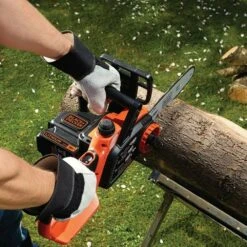 Black & Decker Tronçonneuse à Batterie Lithium-ion18v 2.0 Ah Guide Lame 25 Cm Gkc1825l20 -Einhell Boutique 63319b5fc2f7b0.04268996