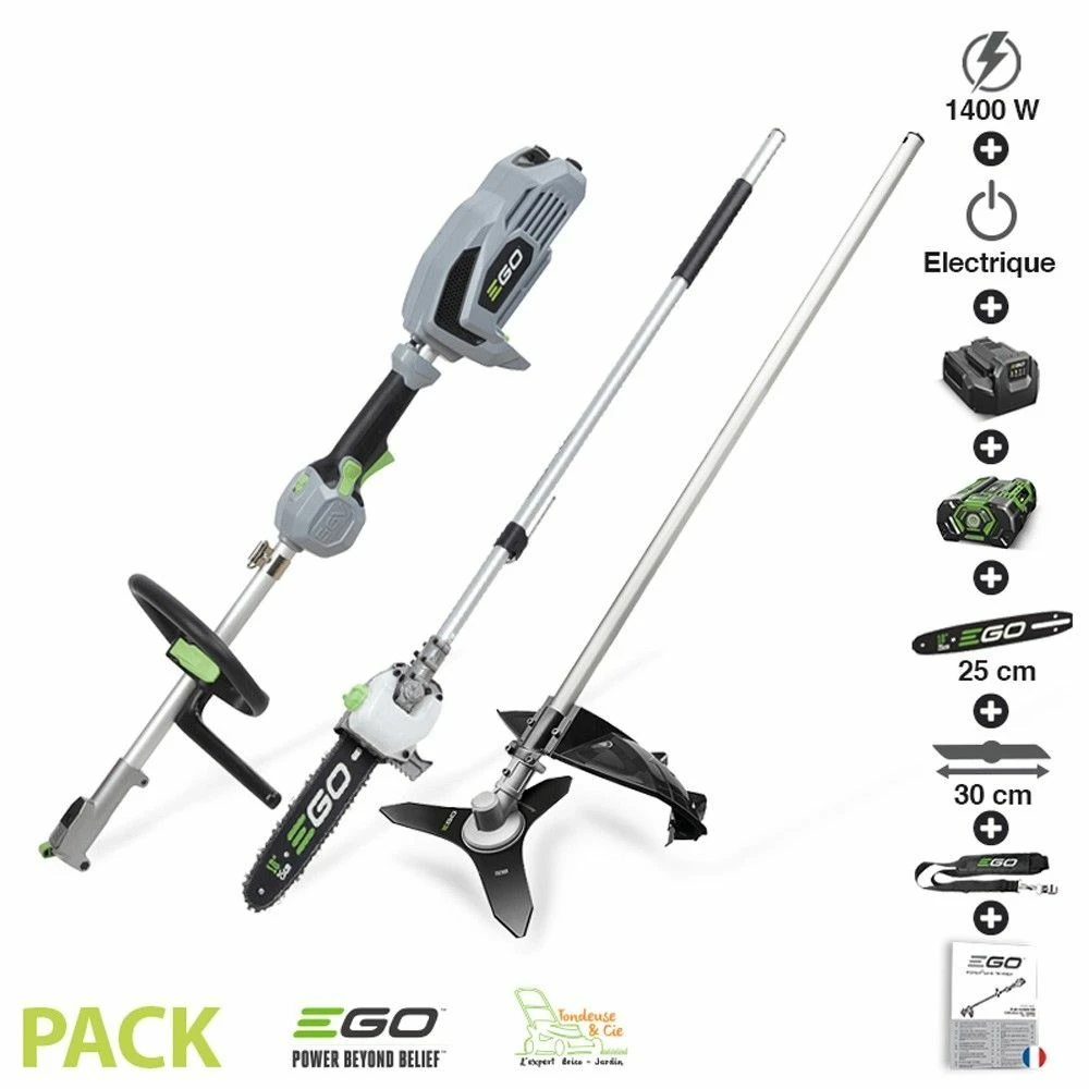 Pack Entretien Espaces Verts à Batterie Tout Inclus Egopower 56 Volts 3 Pack Entretien Espaces Verts à Batterie Tout Inclus Egopower 56 Volts