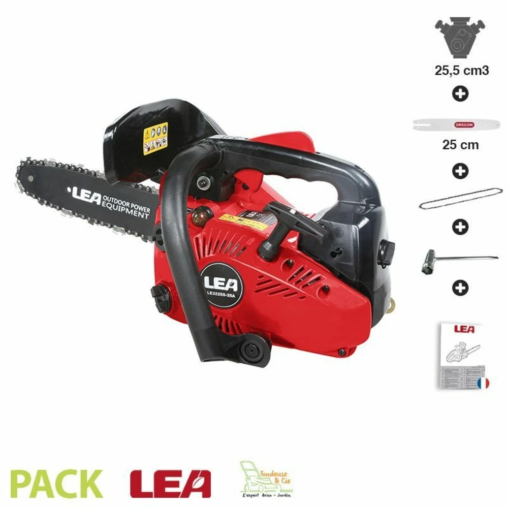 Elagueuse Thermique 25,4cc Guide 25cm Lea Le32255-25a 3 Elagueuse Thermique 25,4cc Guide 25cm Lea Le32255-25a
