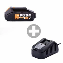 Batterie Lithium Ion 18 Volts 1,5ah Avec Chargeur 2.4a Villager Fuse -Einhell Boutique 63503ee5cc1705.43491342