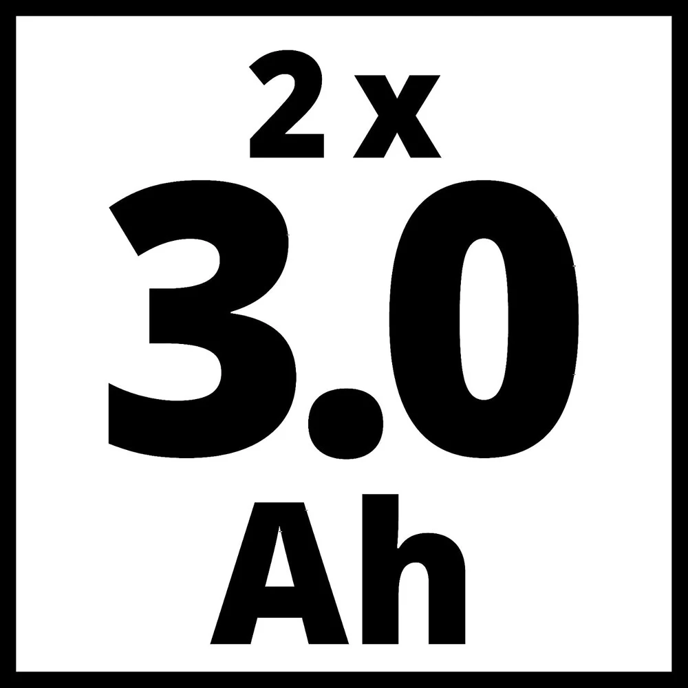 Einhell Starter Kit Power X Change - 18v 2x3,0 Ah 6 Einhell Starter Kit Power X Change - 18v 2x3,0 Ah – Image 4