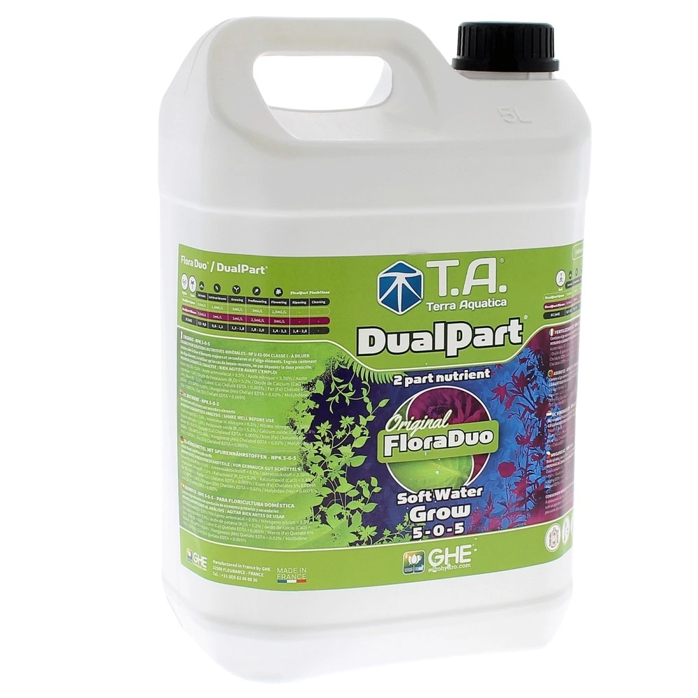 Dualpart Grow Eau Douce 5 Litres 4 Dualpart Grow Eau Douce 5 Litres – Image 2