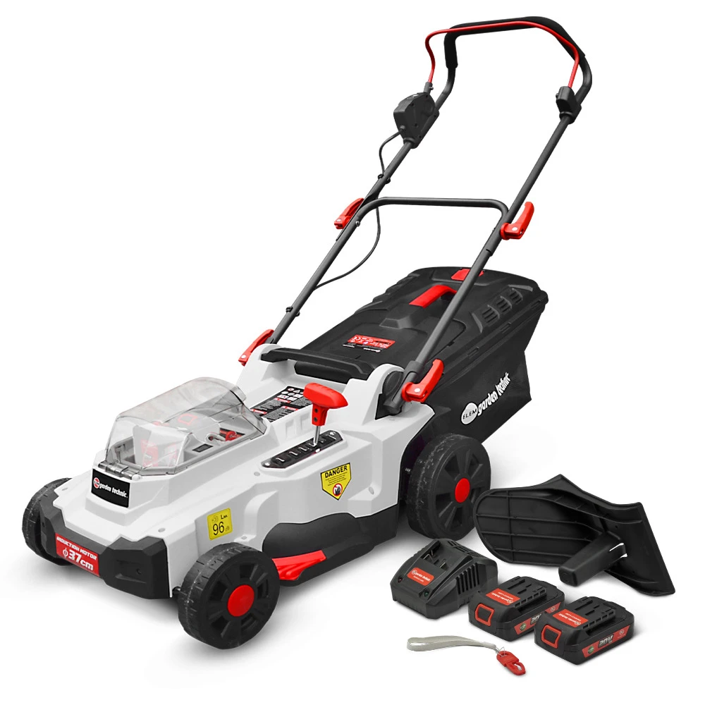 Tondeuse Rechargeable 40v (2x20v) 37cm - Batteries Et Chargeur Fournis - Elem Ga 3 Tondeuse Rechargeable 40v (2x20v) 37cm - Batteries Et Chargeur Fournis - Elem Ga