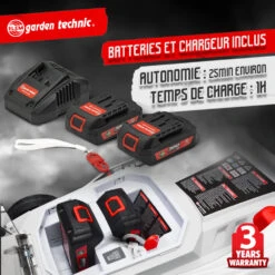 Tondeuse Rechargeable 40v (2x20v) 37cm - Batteries Et Chargeur Fournis - Elem Ga 10 Tondeuse Rechargeable 40v (2x20v) 37cm - Batteries Et Chargeur Fournis - Elem Ga -Einhell Boutique 63c136734e8a95.49048076