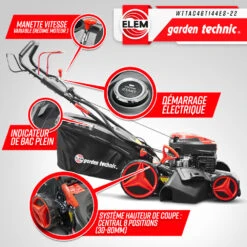 Tondeuse Thermique Autotractée 144.3cc - 46cm Avec Démarrage électrique -mulchin -Einhell Boutique 63c13674a626f1.70735366