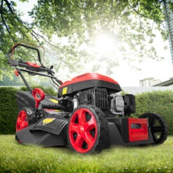 Tondeuse Thermique Autotractée 173cc - 50.6cm Avec Démarrage électrique -mulchin -Einhell Boutique 63c136776cd560.44218492