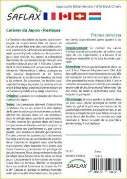 Kit De Culture - Cerisier Du Japon - 30 Graines - Prunus Serrulata -Einhell Boutique 64064157603ec8.18852446