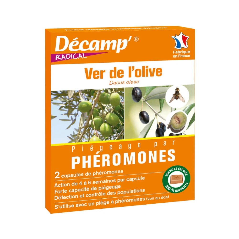 Phéromone Contre Le Ver De L'olive (2 Capsules) 3 Phéromone Contre Le Ver De L'olive (2 Capsules)