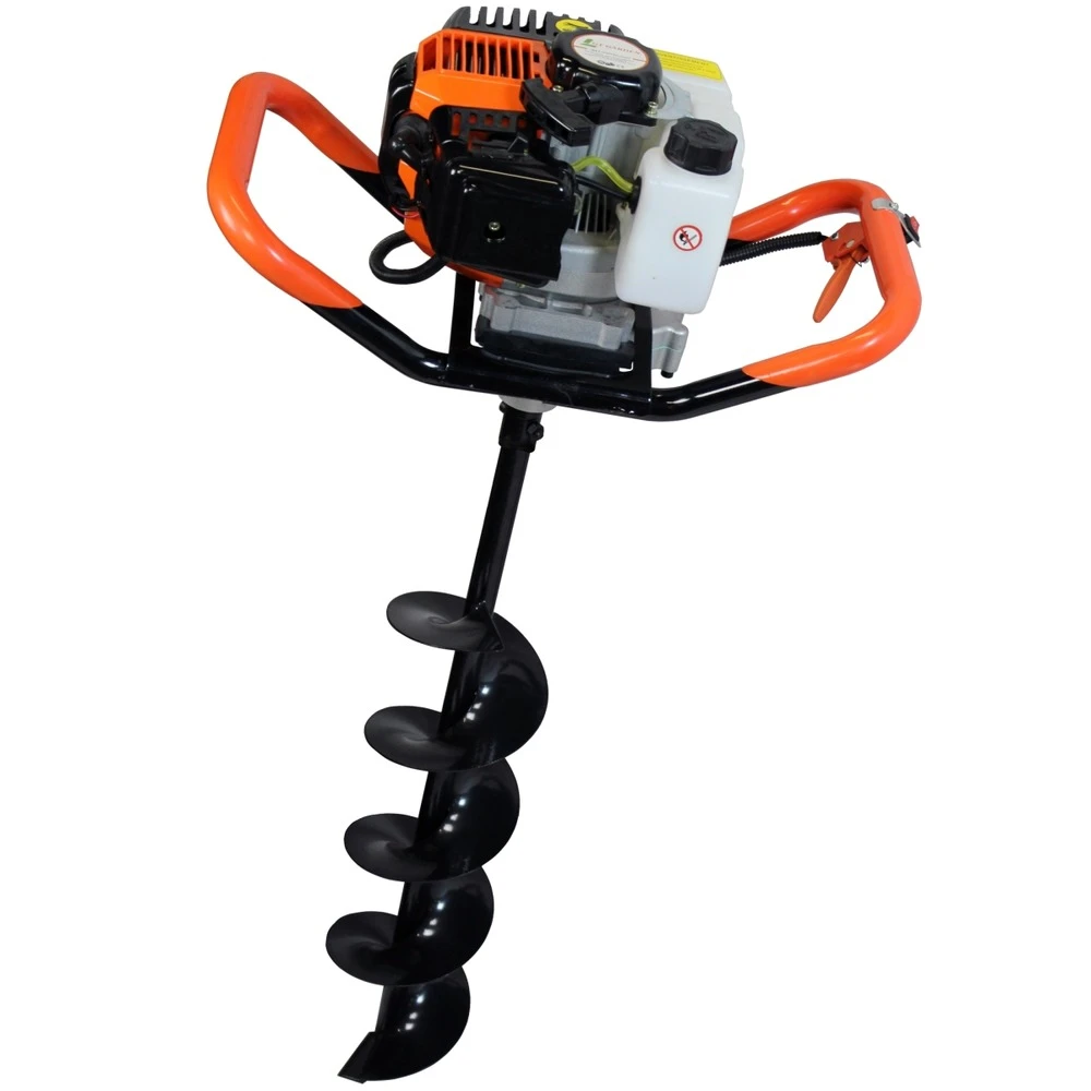 Tarière Thermique 52 Cm3, 3 Cv + Mèche 150 Mm 4 Tarière Thermique 52 Cm3, 3 Cv + Mèche 150 Mm – Image 2