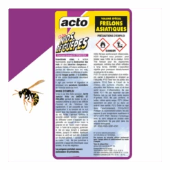 Lot De 4 Aérosols Acto Spécial Nids De Guepes - Efficacité Professionnelle - Vol -Einhell Boutique 64306baa4d7d0f2f