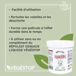 Répulsif Oiseaux - Gel - 500 G -Einhell Boutique 64403833e0ac39.77945645
