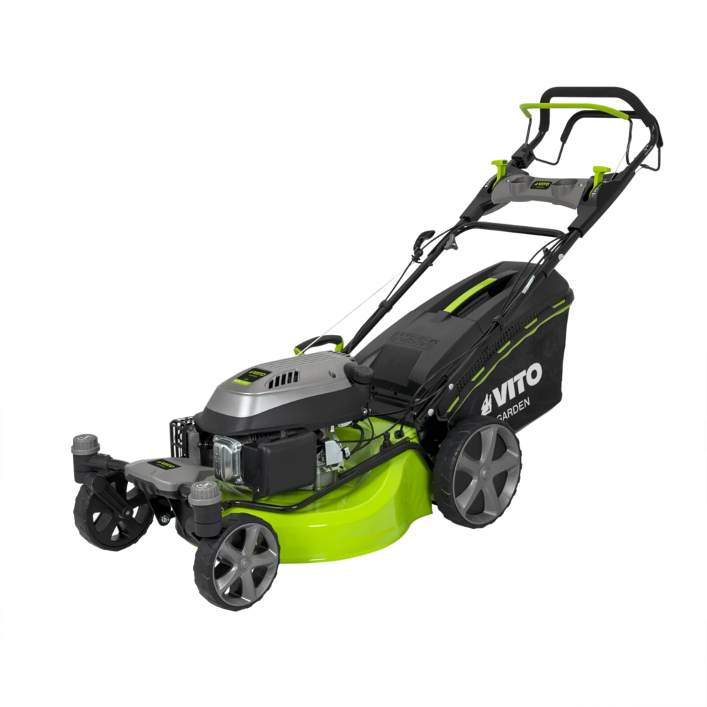 Tondeuse Thermique 6.5cv 508 Mm Roues Avant Pivotantes Surfaces 2000m² Vito 3 Tondeuse Thermique 6.5cv 508 Mm Roues Avant Pivotantes Surfaces 2000m² Vito