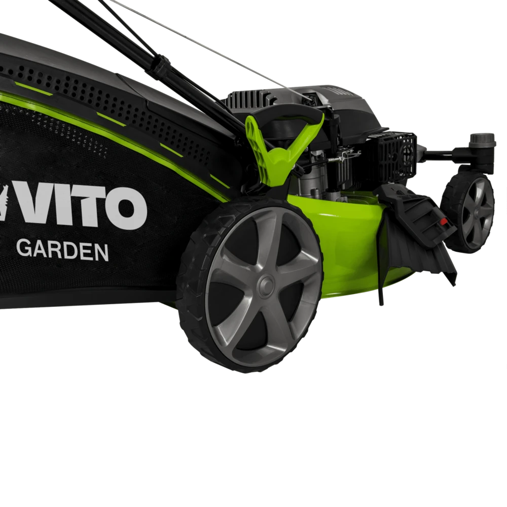 Tondeuse Thermique 6.5cv 508 Mm Roues Avant Pivotantes Surfaces 2000m² Vito 4 Tondeuse Thermique 6.5cv 508 Mm Roues Avant Pivotantes Surfaces 2000m² Vito – Image 2