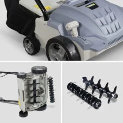 Voltr - Scarificateur électrique Gazon 1500w - Outil 2en1 Aérateur Et Démousseur Pelouse. 2 Rouleaux : Couteaux Et Griffe. -Einhell Boutique 6446dccd47c548.51461151