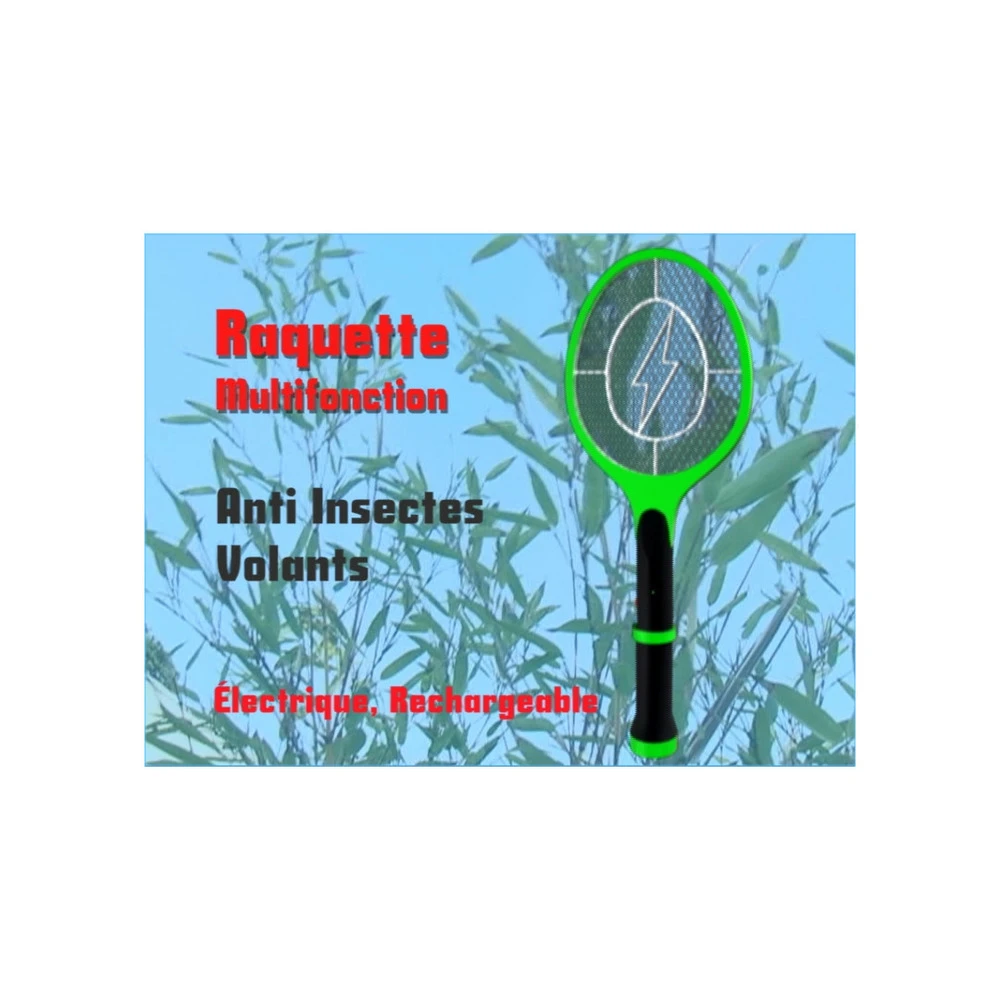 Raquette Anti Insectes - Lutte Contre Les Volants/rampants 6 Raquette Anti Insectes - Lutte Contre Les Volants/rampants – Image 4