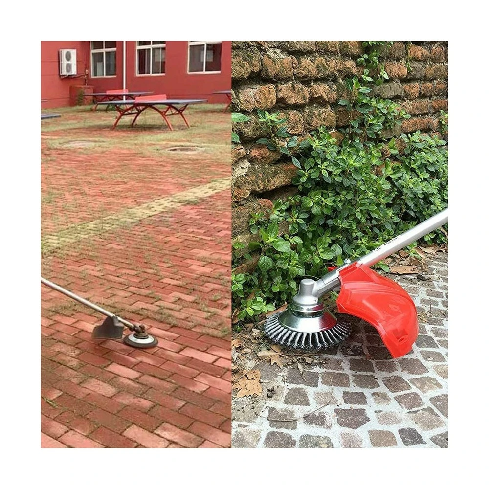 Brosse Acier ø 200mm Pour Débroussailleuse Alésage 25.4 Mm Vito 6 Brosse Acier ø 200mm Pour Débroussailleuse Alésage 25.4 Mm Vito – Image 4