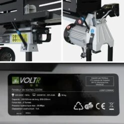 Fendeur De Bûches Horizontal électrique 52cm 2200w + Support Hauteur De Coupe 107.5cm -Einhell Boutique 64627b6abbc4b6.51317712