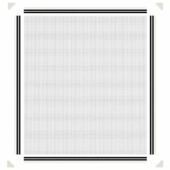 VIDAXL Moustiquaire Magnétique Pour Fenêtres Blanc 120x140 Cm -Einhell Boutique 648b47457a2a34.88137095