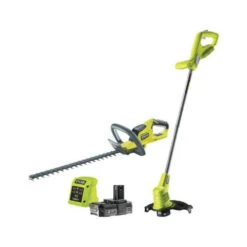 Ryobi Taille Haies Duo One+ 18v 45cm Rht1845 + Coupe-bordures 25cm Rlt1825m - 1 Batterie Lithium+ 2,0ah Et 1 Chargeur 1,7a -Einhell Boutique 648b4ac5849ca9.31723956