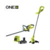 Ryobi Taille Haies Duo One+ 18v 45cm Rht1845 + Coupe-bordures 25cm Rlt1825m - 1 Batterie Lithium+ 2,0ah Et 1 Chargeur 1,7a -Einhell Boutique 648b4ac59048f8.05542502
