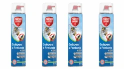 Lot De 4 Aérosols Anti-guêpes & Frelons | 4x600 Ml | Mousse Et Jet Lon
