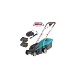 Gardena Tondeuse Sans Fil "PowerMax" 32/36V P4A - 32 Cm + 2 Batteries -Einhell Boutique 912778 003